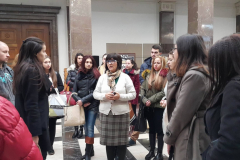 Посещение на студенти от СУ "Св. Климент Охридски" в Национална библиотека "Св. св. Кирил и Методий"
